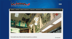 Desktop Screenshot of electricidadlaloma.com.ar